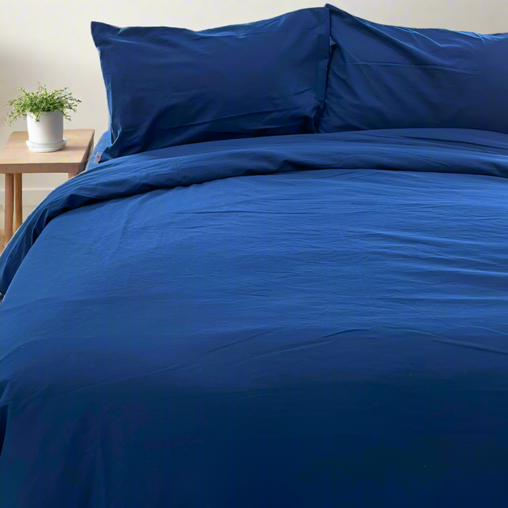 Classic Percale Duvet Cover Set